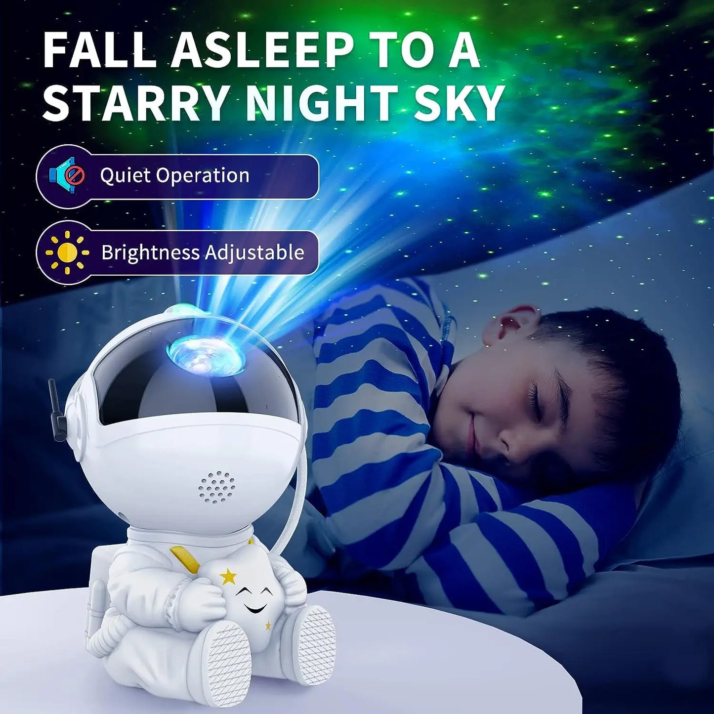 Astronaut Galaxy Projector Night Light Starry Sky Star USB Led Bedroom Decoration Night Lamp Remote Control Child Birthday Gift